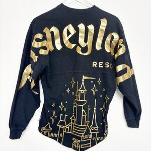 Disneyland Resort Black & Gold Castle Spirit Jersey XS